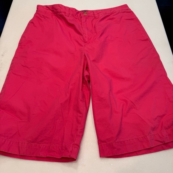 Polo Ralph Lauren Youth Boys chino Pink Shorts with pony logo on back. Sz 20 - Picture 1 of 8